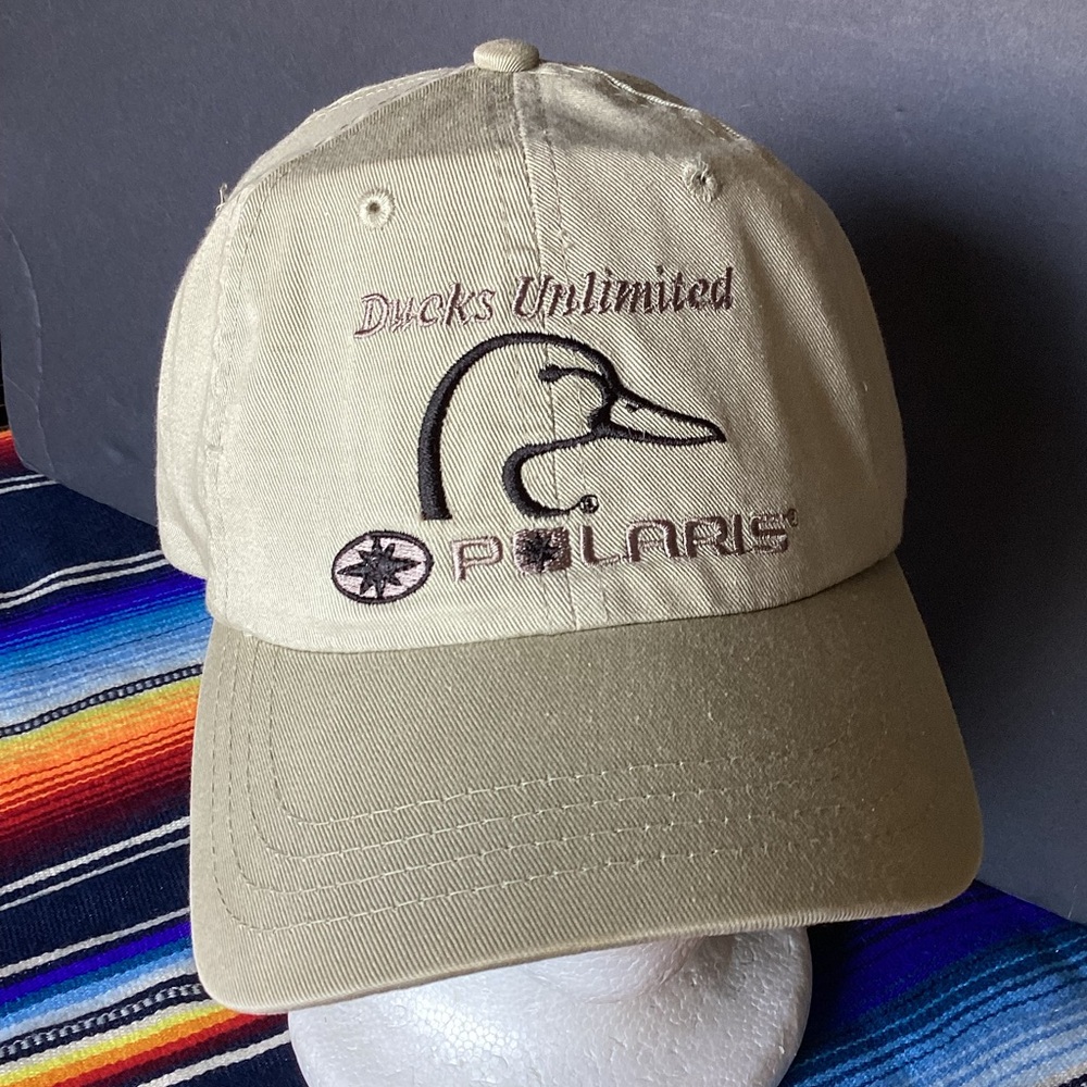 Ducks Unlimited x Polaris Khaki Baseball Cap